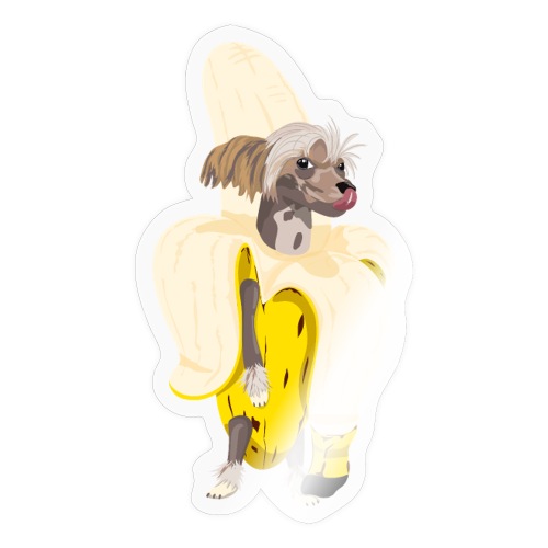 Dog Banana - Sticker