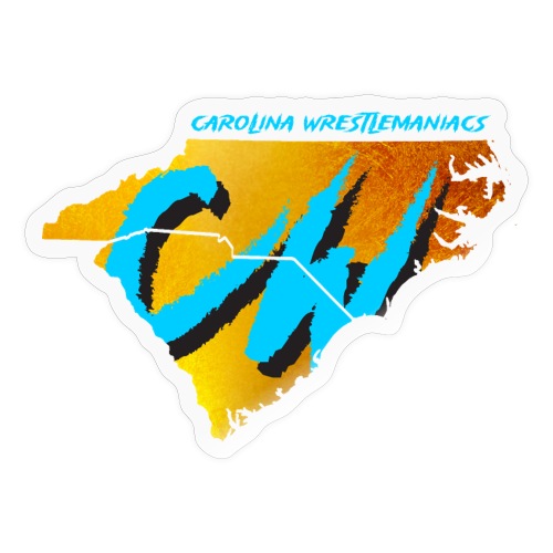 Carolina Wrestlemaniacs Main - Sticker