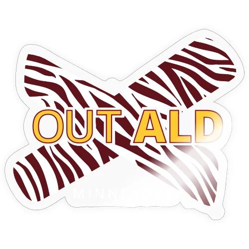 Rare Disease Month - X out ALD - Sticker
