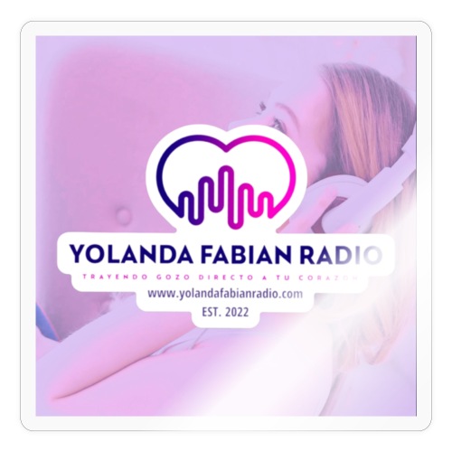 LOGO OFICIAL YOLANFA FABIAN RADIO - Sticker