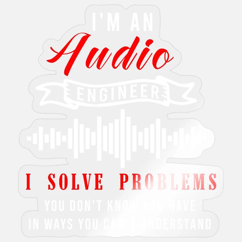 Sound Engineer Quote Funny Wav Quotes Wall Vinyl Decal Funny Beach Vacation Quote LIfe Is