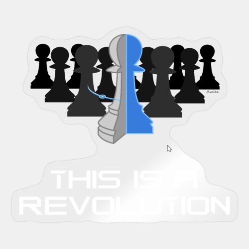 This is a Revolution. 3D CAD. - Sticker