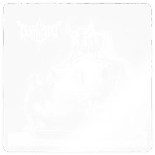 Decorpsetated - Human Words album cover, white - Sticker