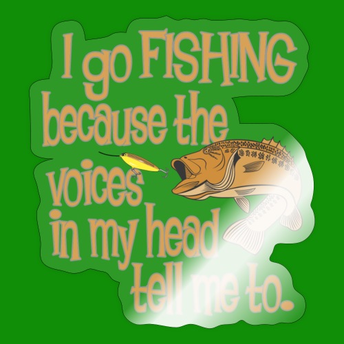 Fishing Voices - Sticker