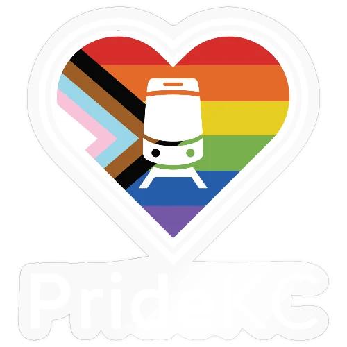 PrideKC Heart 2023 - Sticker