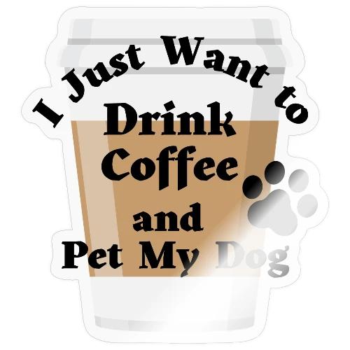Coffee Dog - Sticker