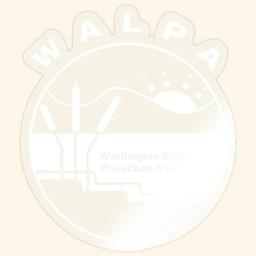 white logo - Sticker