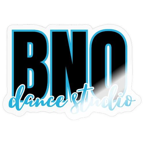 BNO black & blue logo - Sticker