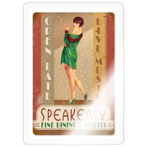 Vintage Speakeasy Pin Up Girl - Sticker