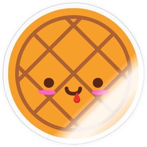 Strange Waffle - Sticker