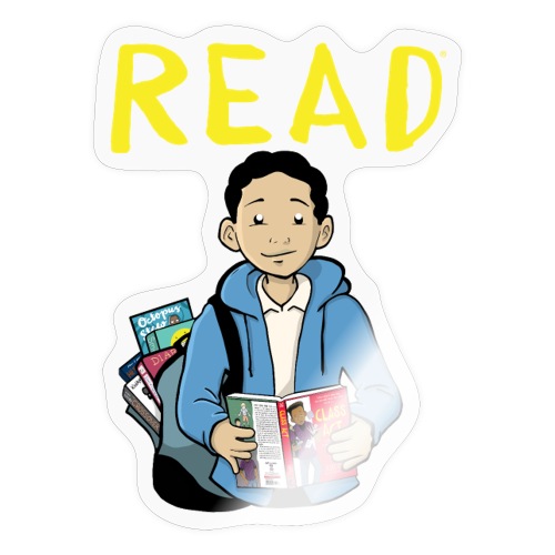 READ with Jerry Craft's New Kid - Sticker