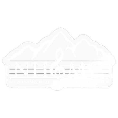 NHGMC Logo White - Sticker