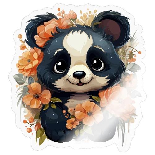 Panda Blossom Harmony - Sticker