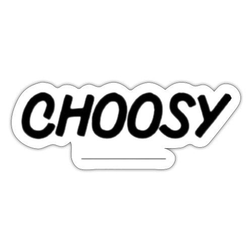 Choosy Album Art - Sticker