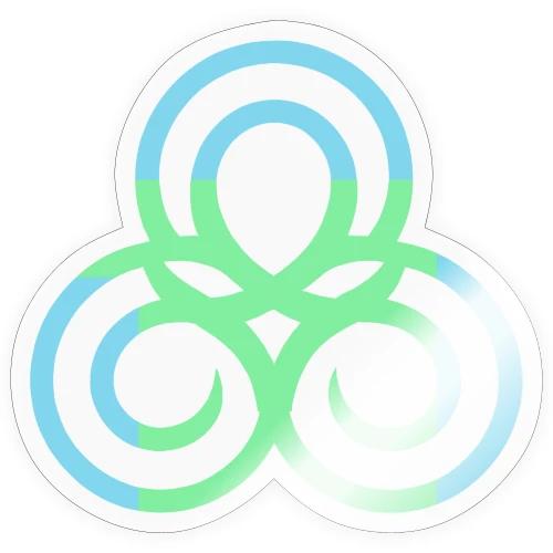 Three Circles - Sticker