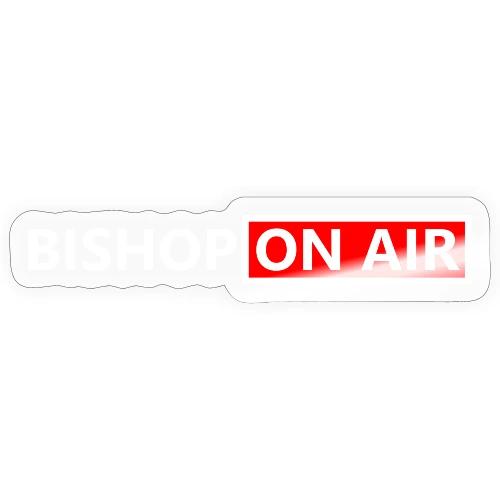 BISHOP ON AIR LONG WHITE - Sticker