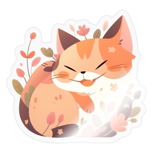 Smiling Cat - Sticker