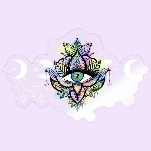 Third Eye Mandala - Moon Cycle Design - Sticker