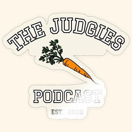 The Judgies Podcast Carrot College - Sticker