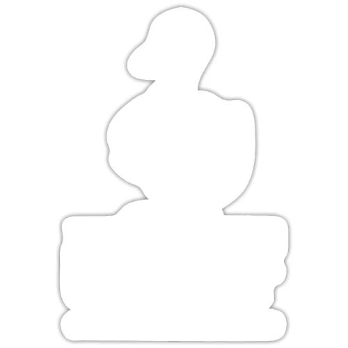 OpenSSF tall white logo - Sticker