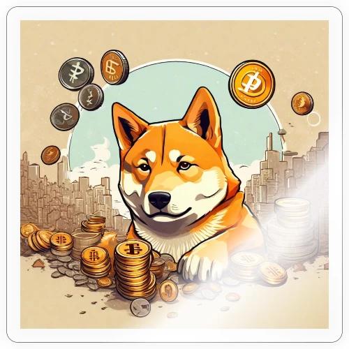 Shiba Inu Lovers - Sticker