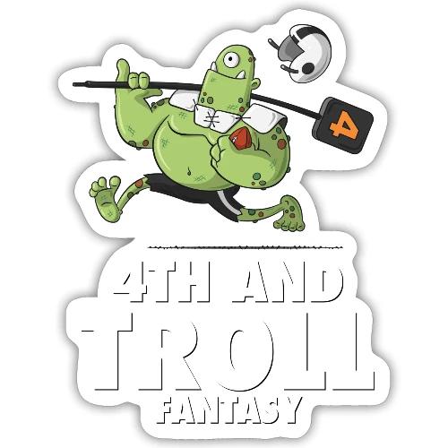 4th and Troll - Tuddy - Sticker