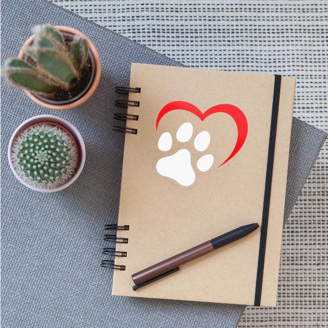 Heart and Paw Print