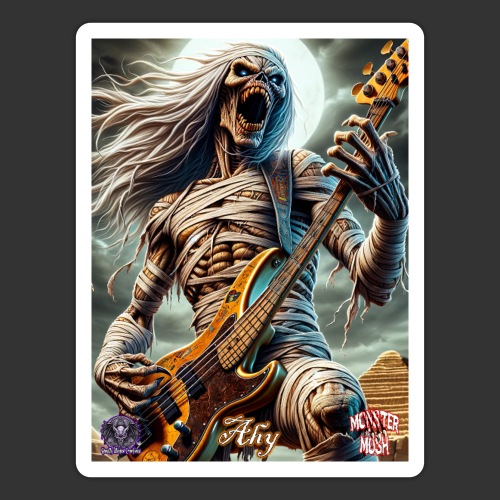 Monster Mosh 2024 Tour Ahy Bass Guitar #D-001A - Sticker