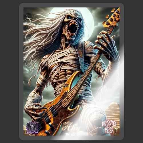 Monster Mosh 2024 Tour Ahy Bass Guitar #D-001A - Sticker