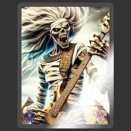 Monster Mosh 2024 Tour Ahy Bass Guitar #D-003C - Sticker