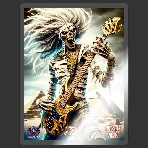 Monster Mosh 2024 Tour Ahy Bass Guitar #D-003B - Sticker