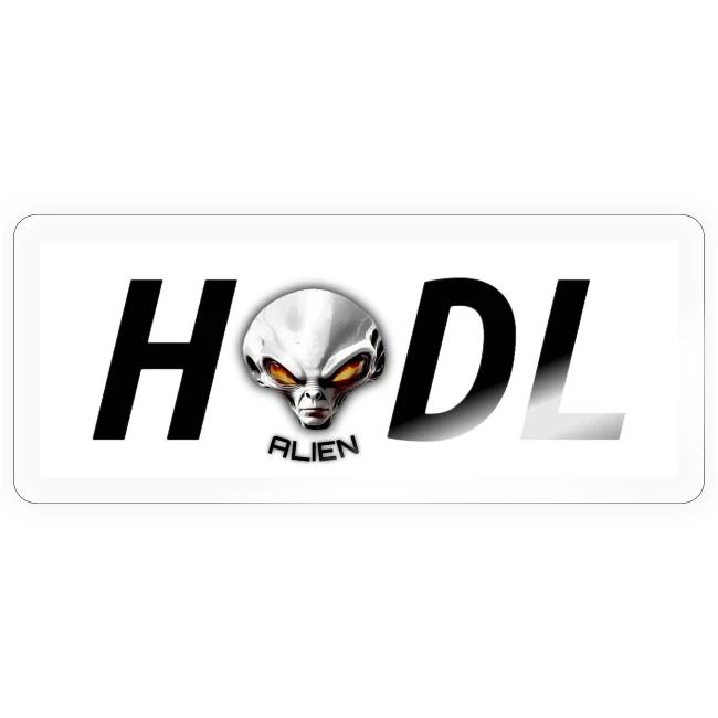HODL Pulse Chain Alien white word
