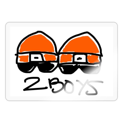 2BOYS Logo - Sticker