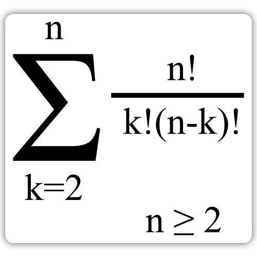Poly Formula - Sticker