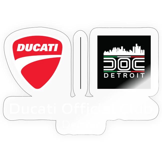Ducati Official Club Detroit Combo White