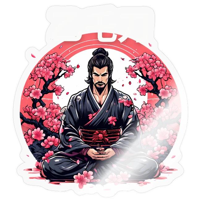 Zen Samurai: Japanese Warrior In Meditation