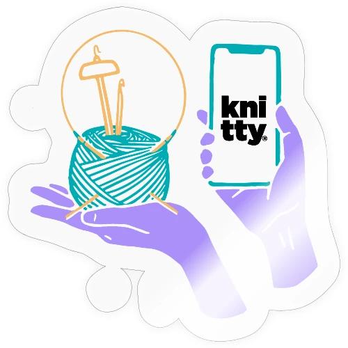 Crafty elements for yarny types - Sticker