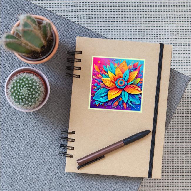 Vibrant Floral Artwork