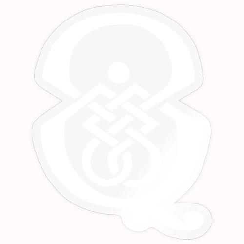 qcpb white logo - Sticker