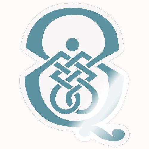 qcpb blue logo - Sticker