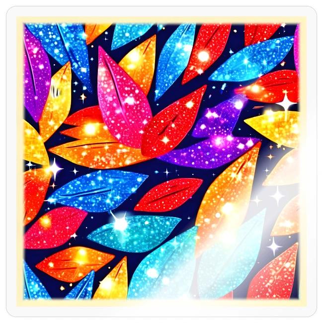 Sparkly Leaves Delight