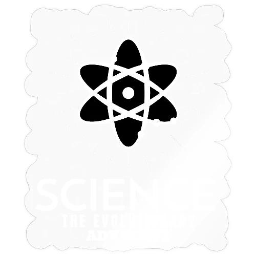 Science The Evolutionary Advocate White Design - Sticker
