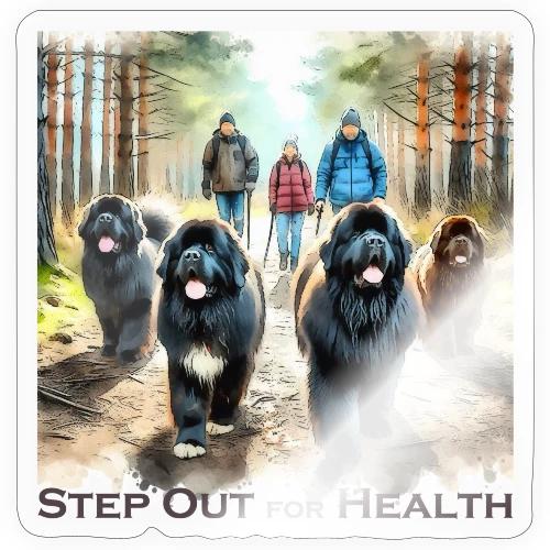 Step Out for Health - Sticker