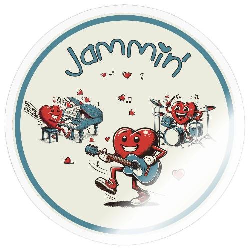 Jammin' - Sticker