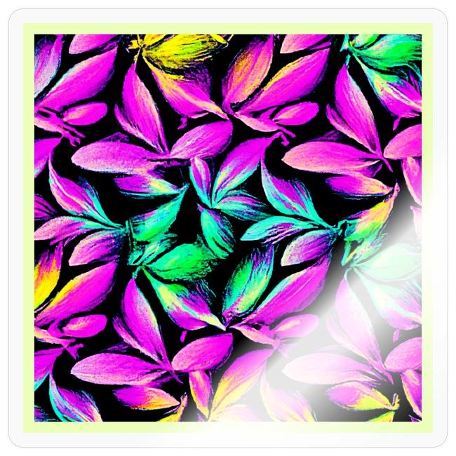 Vibrant Floral Repeat Design