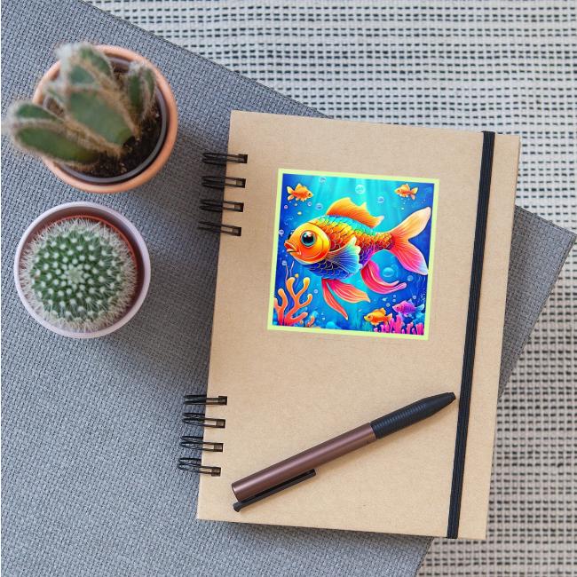 Colorful Aquarium Fish Art