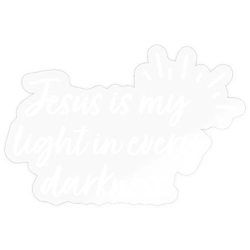 Jesus is my light - Sticker