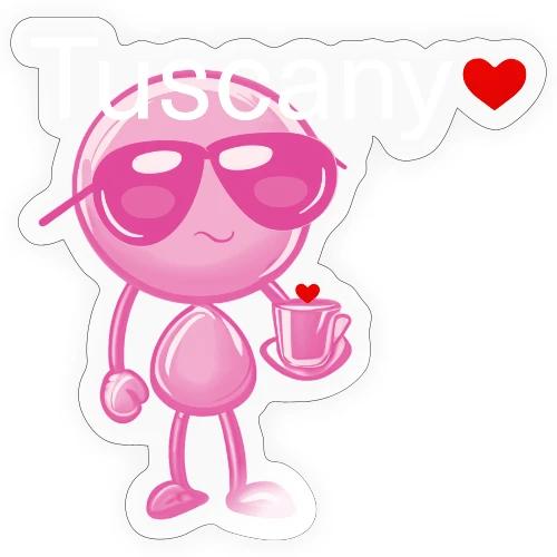 Smoon City_Tuscany Pink - Sticker