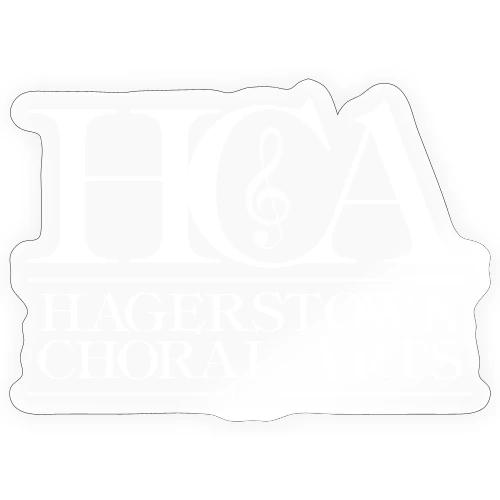HCALogo White transparent 1134x772 - Sticker