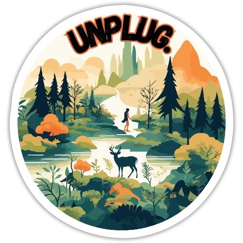 Unplug Series 5 - Sticker